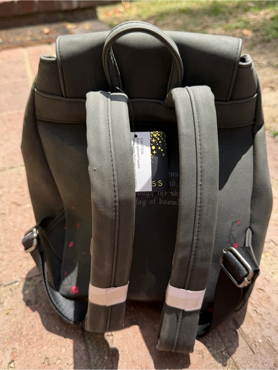 black.disney backpack leather Loungefly Disney The Minnie Mouse Classic Series Womens Backpack: Midnight Iridescent : Clothing, Shoes & Jewelry measuring 10 1/2 Disney Mickey, Minnie and Goofy